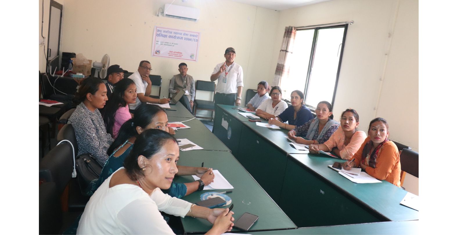 रोशी गाउँपालिकाद्वारा निःशुल्क स्वास्थ्य विमा