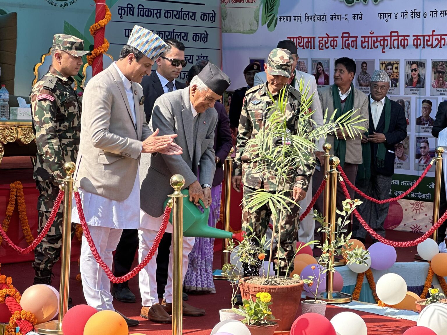 वृहत काभ्रेपलाञ्चोक कृषि महोत्सव २०८० अर्गानिक खेतीमा जोड़ दिनुपर्छ : राष्ट्रपति पौडेल