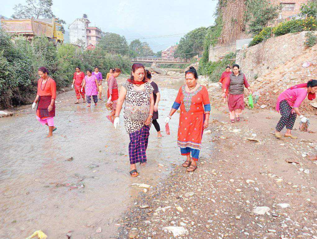 पनौतीमा त्रिवेणी सरसफाइ नागरिक अभियानको २७५ औं शृङ्खला पूरा