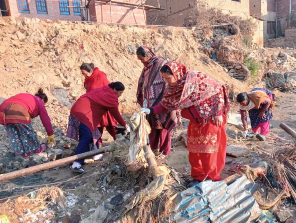 पनौती त्रिवेणी सरसफाइ अभियानको ३०९ औं शृङ्खला सम्पन्न 